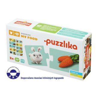 Puzzlika 12992 Mé jídlo - naučné puzzle 20 dílků