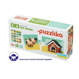 Puzzlika 13074 Můj domov - naučné puzzle 20 dílků