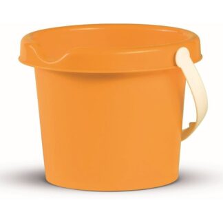 Kyblík s výlevkou - průměr 13 cm, oranžový