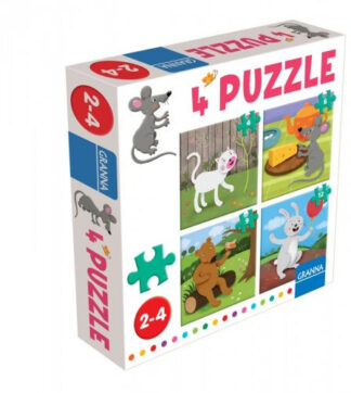 4 puzzle - myška