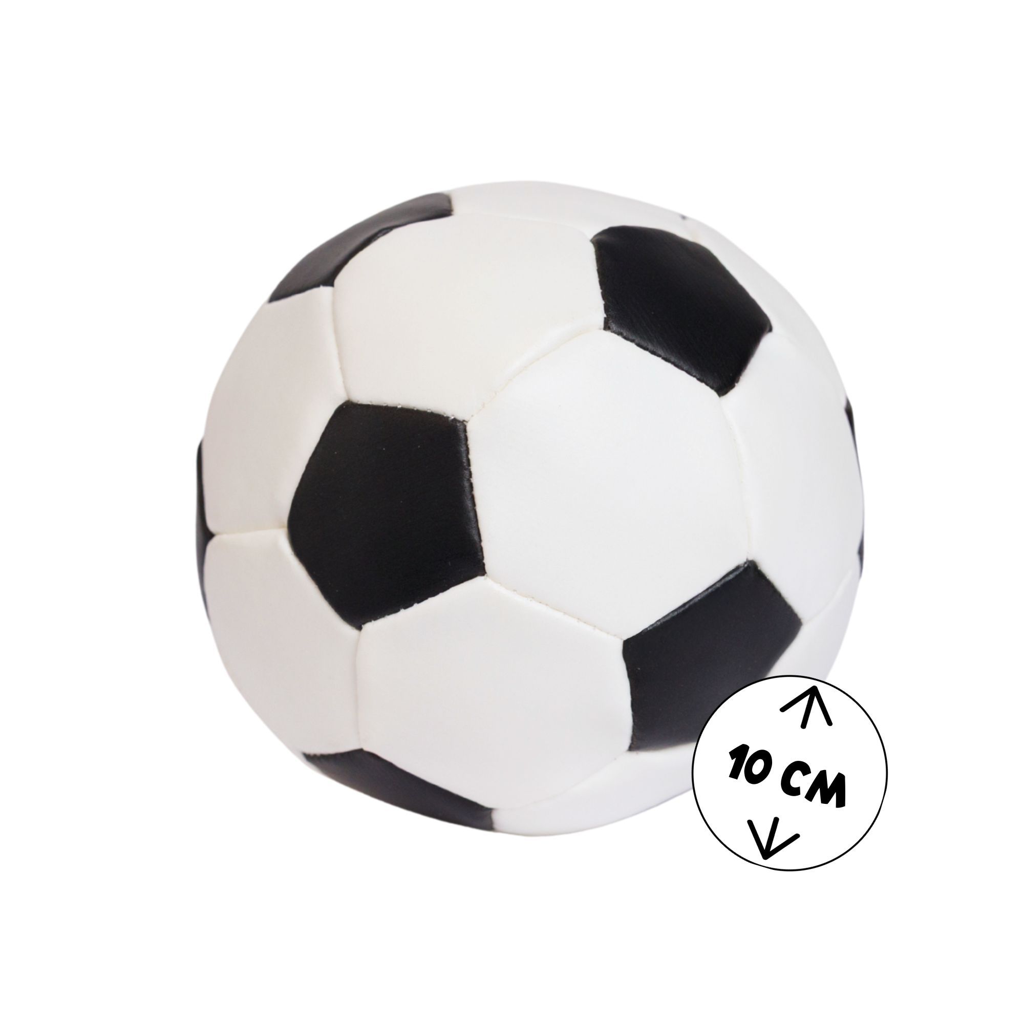 Míček průměr 10 cm / fotbalový vzor /