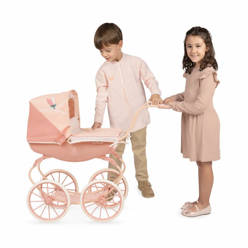 DeCuevas 87074 Kočárek pro panenky hluboký Tulipe 2025 - 68 cm - Obrázek 3