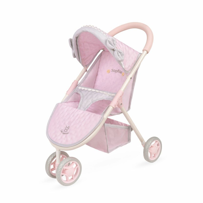 DeCuevas 90275 Sportovní kočárek pro panenky tříkolový Sophie 2025 - 55 cm