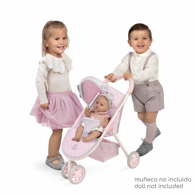 DeCuevas 90275 Sportovní kočárek pro panenky tříkolový Sophie 2025 - 55 cm - Obrázek 5
