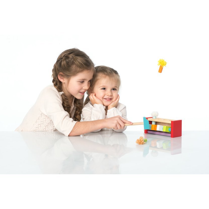 CUBIKA 13746 Zatloukačka - vyskakovací veselí klauni - Obrázek 5