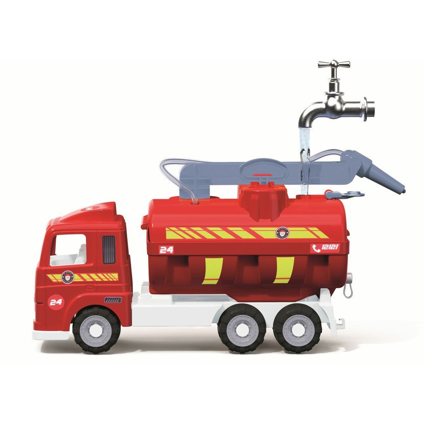 Androni Heavy Trucks hasičký vůz s funkční stříkačkou a pogumovanými koly - délka 52 cm - Obrázek 4