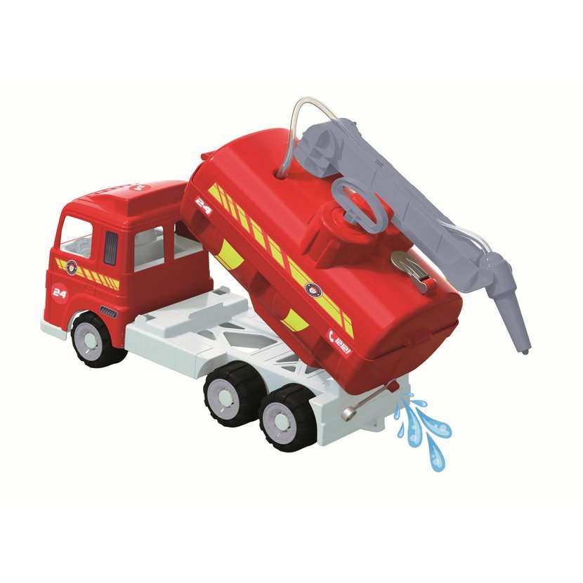 Androni Heavy Trucks hasičký vůz s funkční stříkačkou a pogumovanými koly - délka 52 cm - Obrázek 7