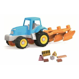 Traktor s funkčním pluhem