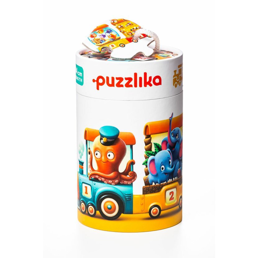 Puzzlika 13050 Vlak 94 cm - naučné puzzle 20 dílků - Obrázek 2