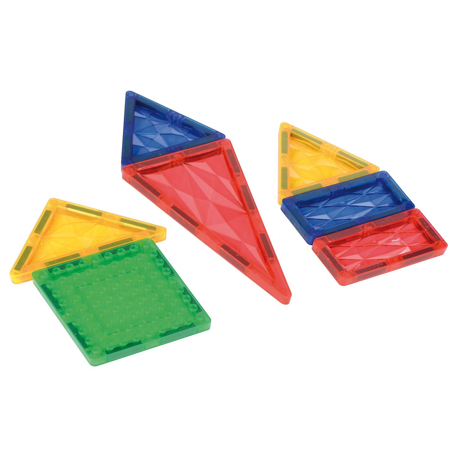 Magnetická stavebnice - geometrické tvary / 108 dílků / - Obrázek 2