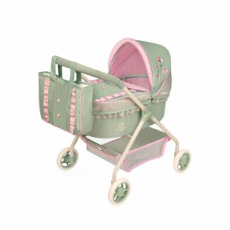 DeCuevas 86068 Můj první kočárek pro panenky s taškou Botanic 2026 – 56 cm