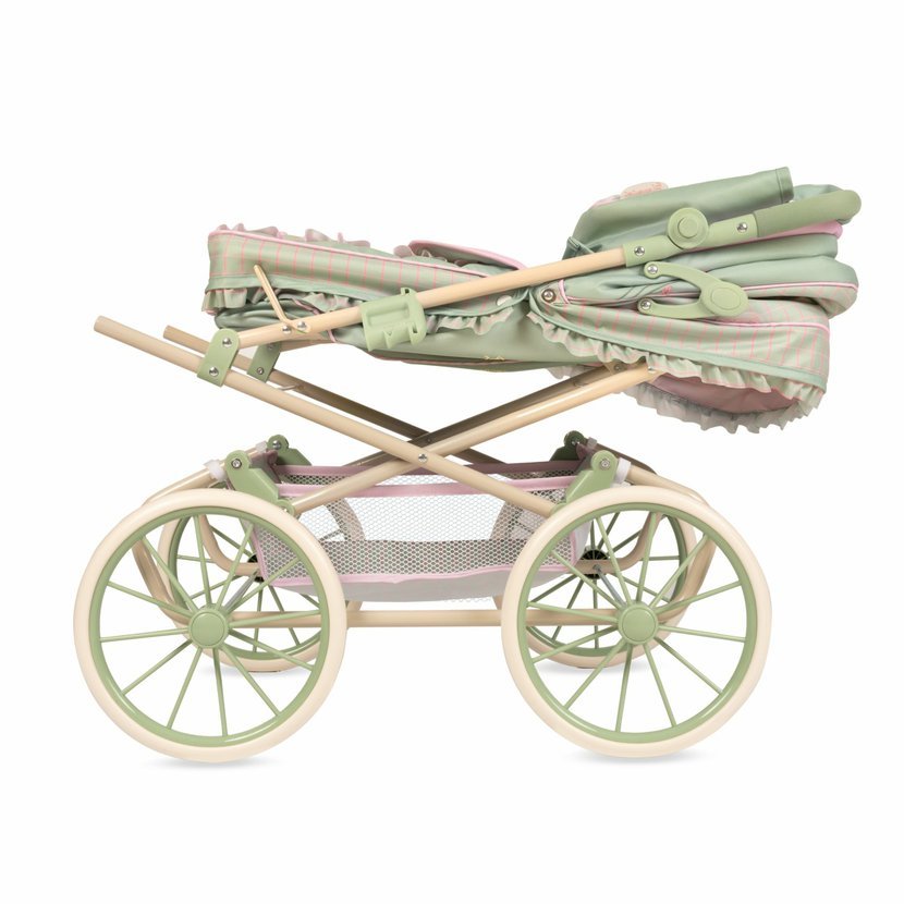 DeCuevas 82068 Skládací kočárek pro panenky REBORN se slunečníkem a doplňky Botanic 2026 – 90 cm - Obrázek 7