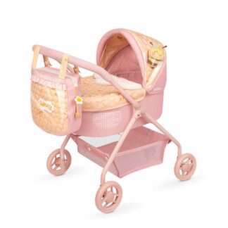 DeCuevas 86070 Můj první kočárek pro panenky s taškou Honey 2026 – 56 cm