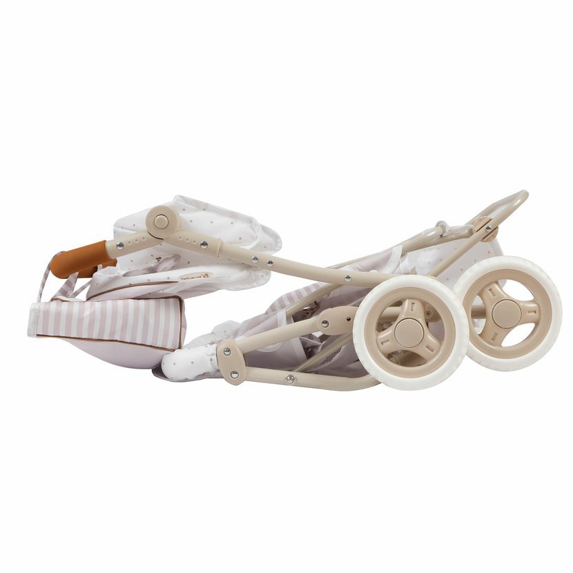 DeCuevas 90378 Skládací kočárek pro dvojčata panenky s taškou Verona 2024 - 72 cm - Obrázek 5