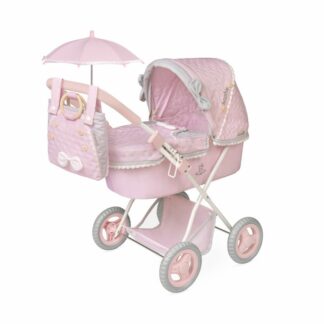 DeCuevas 85075 Skládací kočárek pro panenky se slunečníkem a taškou Sophie 2025 - 60 cm