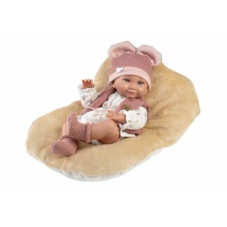 Llorens 73816 NEW BORN HOLČIČKA - realistická panenka miminko s celovinylovým tělem - 40 cm